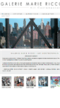 Mobile Screenshot of galeriemariericco.com